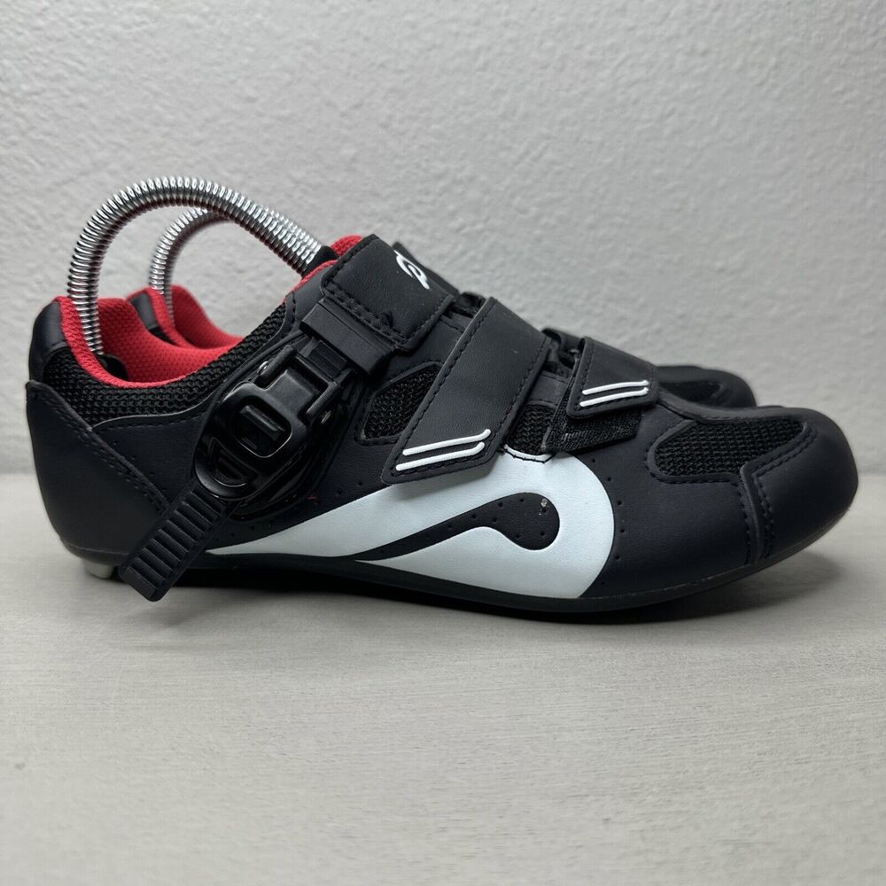 Peloton Black and White Cycling Shoes